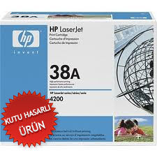 HP Q1338A (38A) Black Original Toner - Laserjet 4200 (Damaged Box) - 1