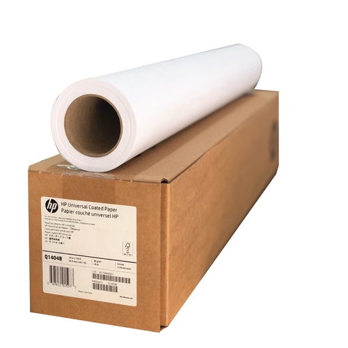 HP Q1404B Universal Coated Paper - 610 MM X 45,7 M 90 g/m2