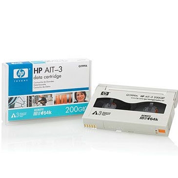 HP Q1999A 100GB / 200GB Ait-3 Data Cartridge 230m, 8mm - 1