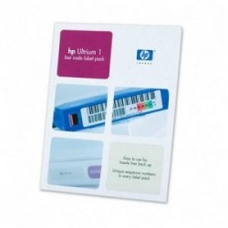 HP Q2001A Lto Ultrıum 1 Data Cartridge Barcode Label 110 Gr. 