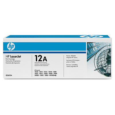 HP Q2612A (12A) Black Original Toner - Laserjet 1010 (B) 