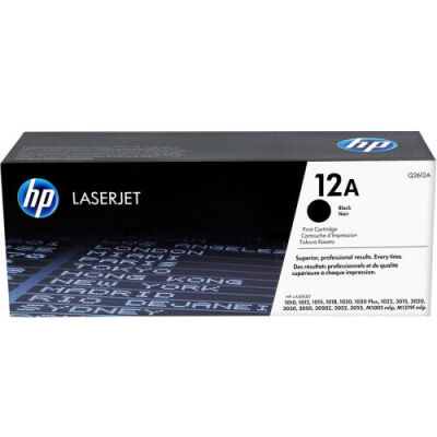 HP Q2612A (12A) Black Original Toner - Laserjet 1010 - 2