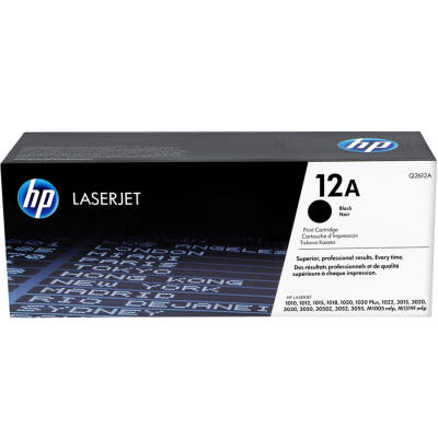 HP Q2612A (12A) Black Original Toner - Laserjet 1010 