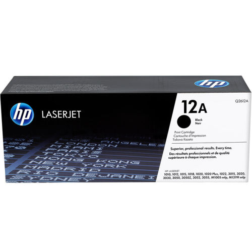 HP Q2612A (12A) Black Original Toner - Laserjet 1010 - 1