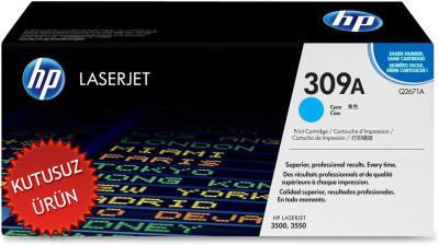 HP Q2671A (309A) Cyan Original Toner - LaserJet 3700 (Wıthout Box) 