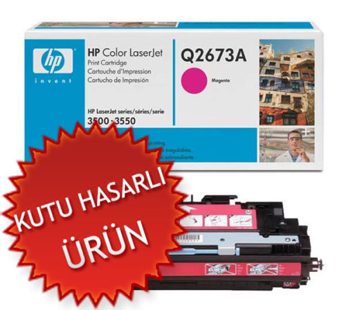 HP Q2673A (309A) Kırmızı Orjinal Toner - LaserJet 3700 (C) (T8258) - 1