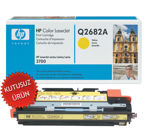 HP Q2682A (311A) Sarı Orjinal Toner - LaserJet 3700 (U) (T8245) - 1