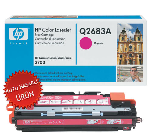 HP Q2683A (311A) Kırmızı Orjinal Toner - LaserJet 3700 (C) (T8242) - 1