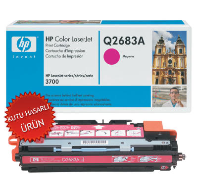 HP Q2683A (311A) Magenta Original Toner - LaserJet 3700 (Damaged Box) 