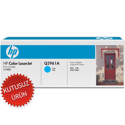 HP Q3961A (122A) Cyan Original Toner - LaserJet 2550 (Without Box) 