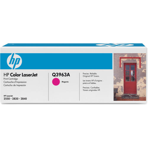 HP Q3963A (122A) Kırmızı Orjinal Toner - LaserJet 2550 (B) (T8215) - 1