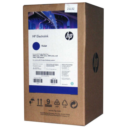 HP Q4004A Mor (Violet) Orjinal Indigo Mürekkebi (4lü Paket) - Digital Press 3000, 4000, 5000 (T7190) - 2