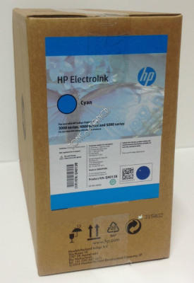 HP Q4013B Cyan Original Indıgo Ink (10Pk) - Digital Press 3000, 4000, 5000 