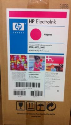 HP Q4014B Magenta Original Indıgo Ink (10Pk) - Digital Press 3000, 4000, 5000 