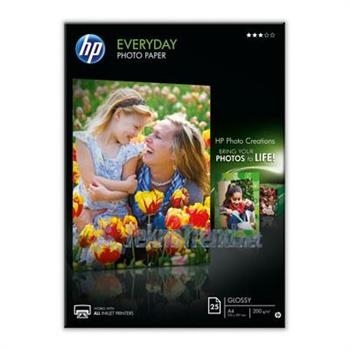 HP Q5451A Günlük Parlak Fotoğraf Kağıdı 200gr, 210 x 297 mm (T1391) - 1