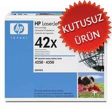 HP Q5942X (42X) Orjinal Toner Seali Çekilmiş - Laserjet 4250 (U) (T126) - 1