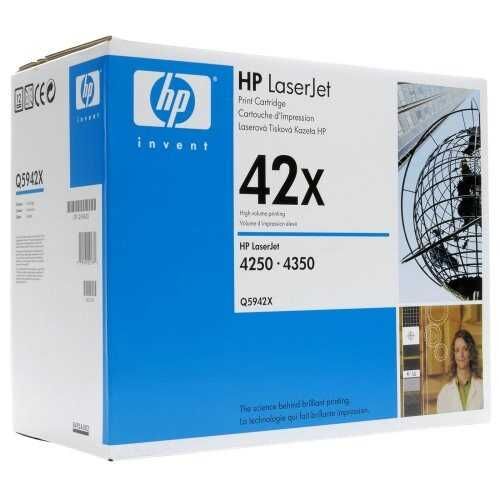 HP Q5942X (42X) Black Original Toner - Laserjet 4250