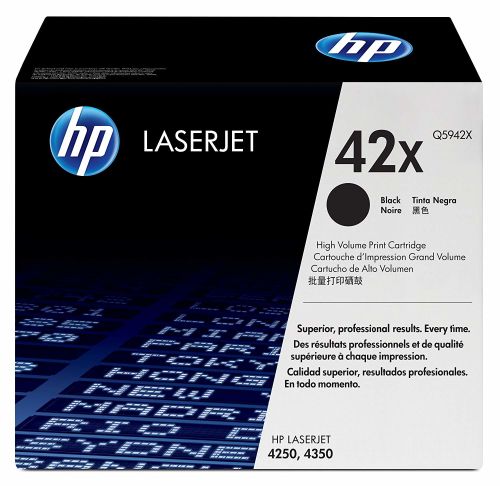 HP Q5942X (42X) Black Original Toner - Laserjet 4250 - 1