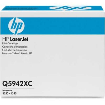 HP Q5942XC (42X) Black Original Toner - Laserjet 4250 - 4