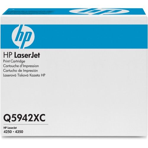 HP Q5942XC (42X) Black Original Toner - Laserjet 4250 - 1