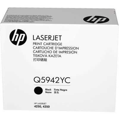 HP Q5942YC Black Original Toner - Laserjet 4250 - 2