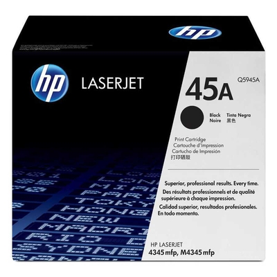 HP Q5945A (45A) Black Original Toner - LaserJet 4345 