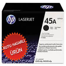 HP Q5945A (45A) Black Original Toner - LaserJet 4345 (Damaged Box) 