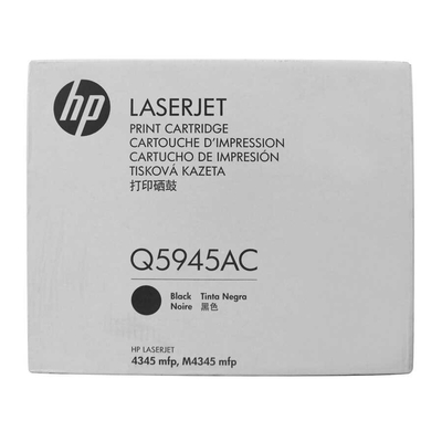 HP Q5945AC (45A) Black Original Toner - LaserJet 4345 