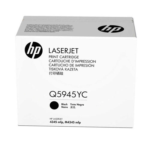 HP Q5945YC (45A) Black Original Toner - LaserJet 4345 - 1