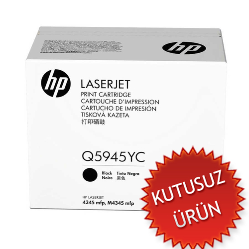 HP Q5945YC (45A) Siyah Orjinal Toner - LaserJet 4345 (U) (T12556) - 1