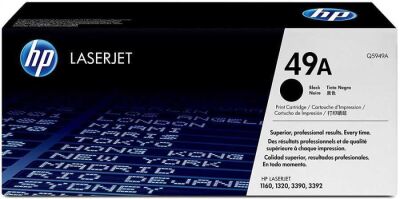 HP Q5949A (49A) Black Original Toner - LaserJet 1160 - 3