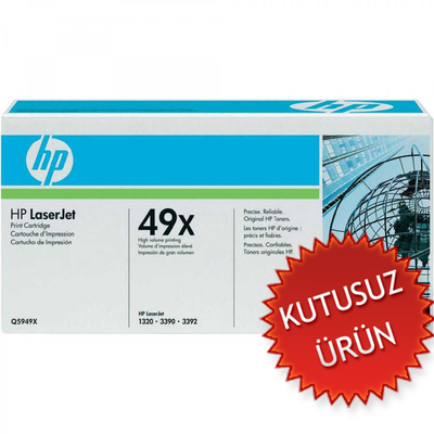 HP Q5949X (49X) Black Original Toner - LaserJet 1160 (Without Box) 