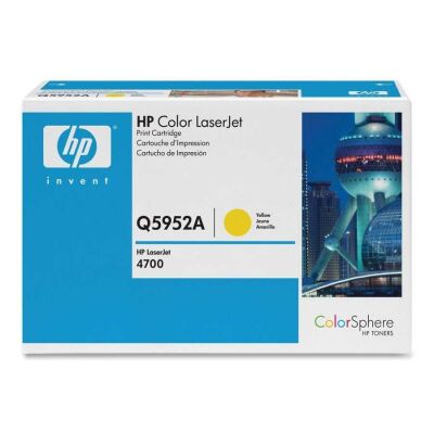 HP Q5952A (643A) Sarı Orjinal Toner - LaserJet 4700 (T10138) - Thumbnail