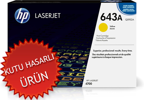 HP Q5952A (643) Sarı Orjinal Toner - Laserjet 4700 (C) (T11451) - 1