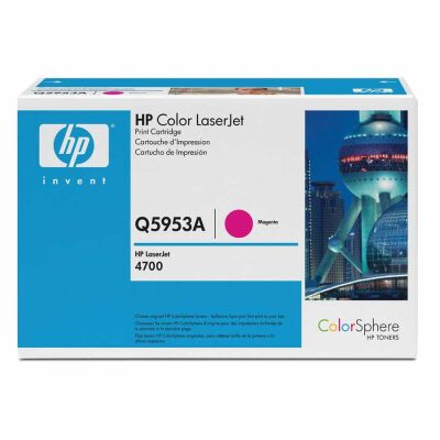 HP - HP Q5953A (643A) Kırmızı Orjinal Toner - Laserjet 4700 (T10137)