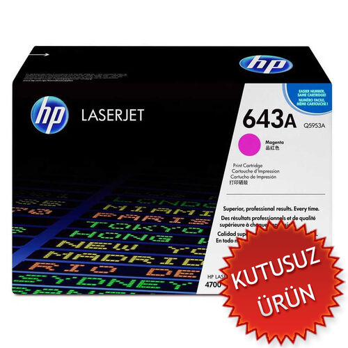 HP Q5953A (643A) Kırmızı Orjinal Toner - Laserjet 4700 (U) (T12557) - 1