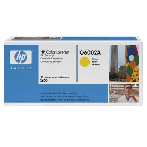 HP Q6002A (124A) Sarı Orjinal Toner - Laserjet 1600 (T8206) - 2