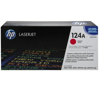 HP Q6003A (124A) Kırmızı Orjinal Toner - Laserjet 1600 (T8207) - 1