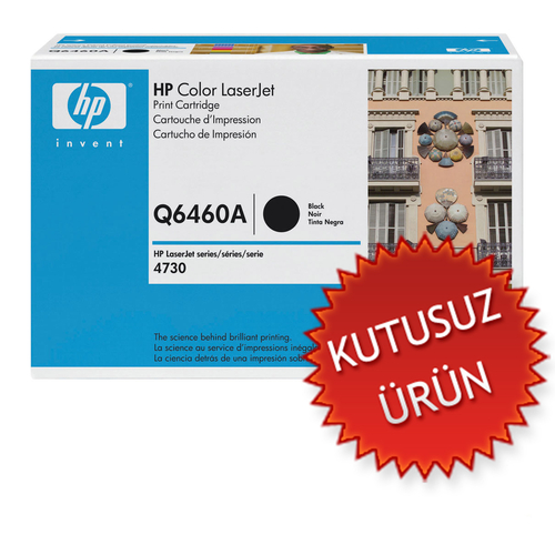 HP Q6460A (644A) Siyah Orjinal Toner - CM4730 (U) (T3831) - 1