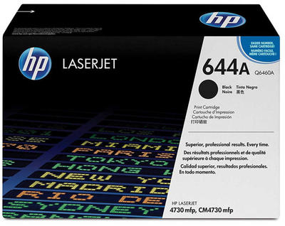 HP Q6460A (644A) Black Original Toner - CM4730 