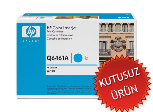 HP Q6461A (644A) Mavi Orjinal Toner - CM4730 (U) (T3830) - 1