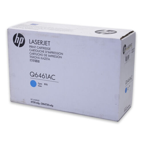 HP Q6461AC Cyan Original Toner - CM4730 - 2