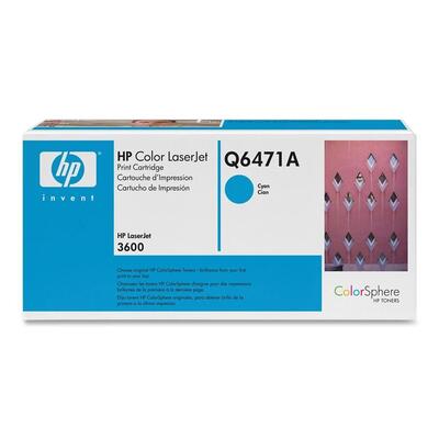 HP Q6471A (502A) Cyan Original Toner - Laserjet 3600 (B) 