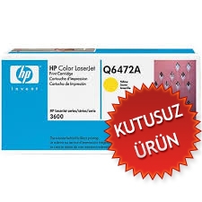 HP Q6472A (502A) Yellow Original Toner - Laserjet 3600 (Wıthout Box)