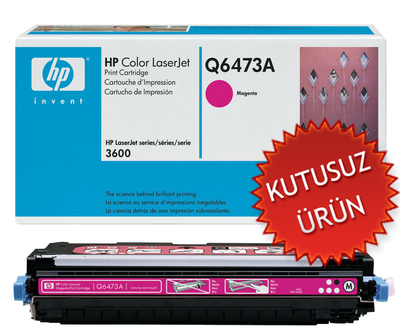 HP Q6473A (502A) Magenta Original Toner - Laserjet 3600 (Wıthout Box) 