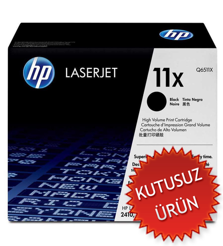 HP Q6511X (11X) Black Original Toner (Sealed Withdrawn) - LaserJet 2410 (Without Box)