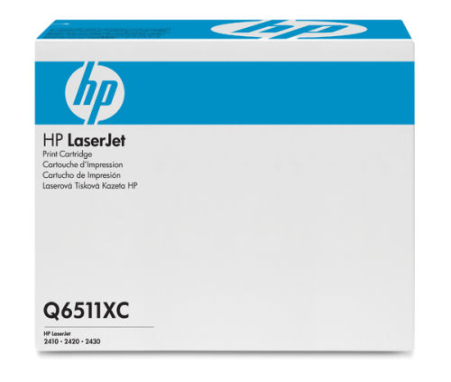 HP Q6511XC (11X) Black Original Toner - LaserJet 2410 - 1