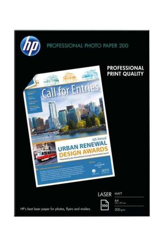 HP Q6550A Profesyonel Mat Lazer Fotoğraf Kağıdı 100 Yaprak A4 (T16142) - 1