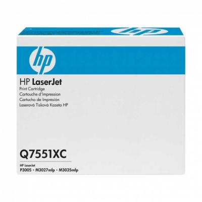 HP Q7551XC (51X) Black Original Toner - LaserJet 3005 (B) 