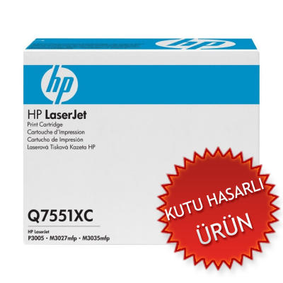 HP Q7551XC (51X) Black Original Toner - LaserJet 3005 (Damaged Box) 